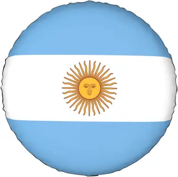 Калъф за резервна гума с шарките на хартата на Аржентина, водоустойчив пыленепроницаемые, защитени от uv калъфи за гуми джанти