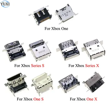 YuXi 1 бр. за Xbox серия X S Интерфейс конектор, съвместим с HDMI-порт, Xbox One X S тънък конектор на дънната платка