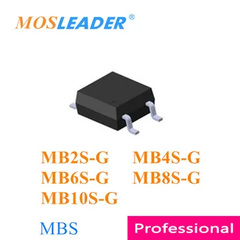 Mosleader 3000 бр. MB2S-G MB4S-G MB6S-G MB8S-G MB10S-G MBS Китайски мостово изправяне 200 400 600 800 1 800 кв. мА