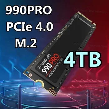Оригинален 990 Pro NVMe PCIe SSD 4.0 M. 2 2280 Вътрешен Твърд диск 1 TB И 2 TB 4 TB Твърд Диск за Лаптоп Мини PC Компютърни Игри