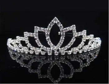 Красиви диадеми и crown принцеса, кристален превръзка на главата, сватбената корона, аксесоари за сватбени партита, модни бижута за коса за момичета