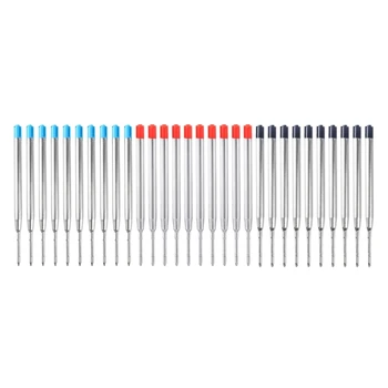DXAB 10 бр. химикалки за пълнене на метални химикалки, сменяеми пълнители